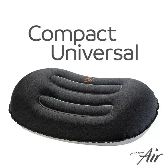 Go Travel Compact Universal Kudde - Svart - Travels And Bags