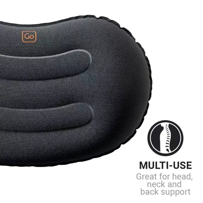 Go Travel Compact Universal Kudde - Svart - Travels And Bags
