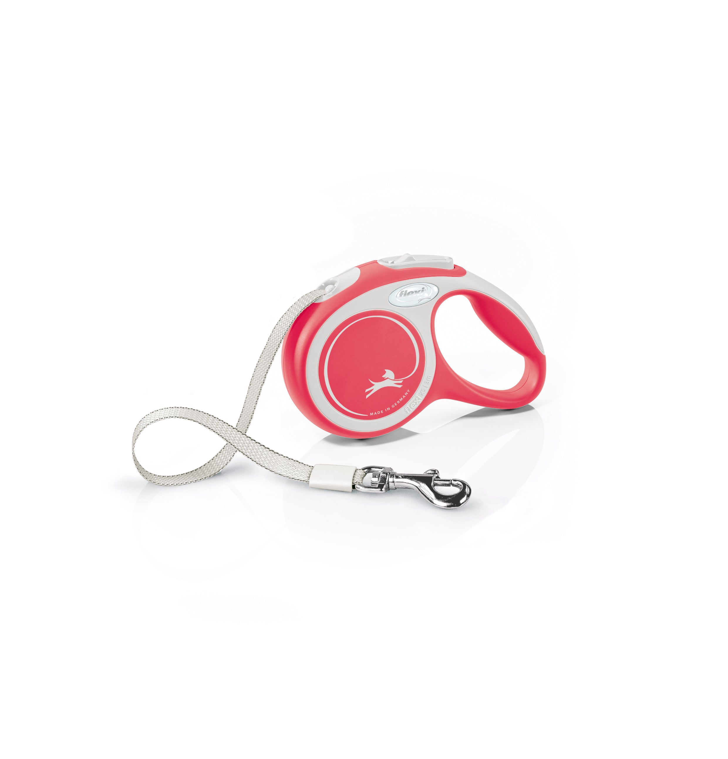 Flexi New Komfort Tape Flexikoppel Röd S 5m