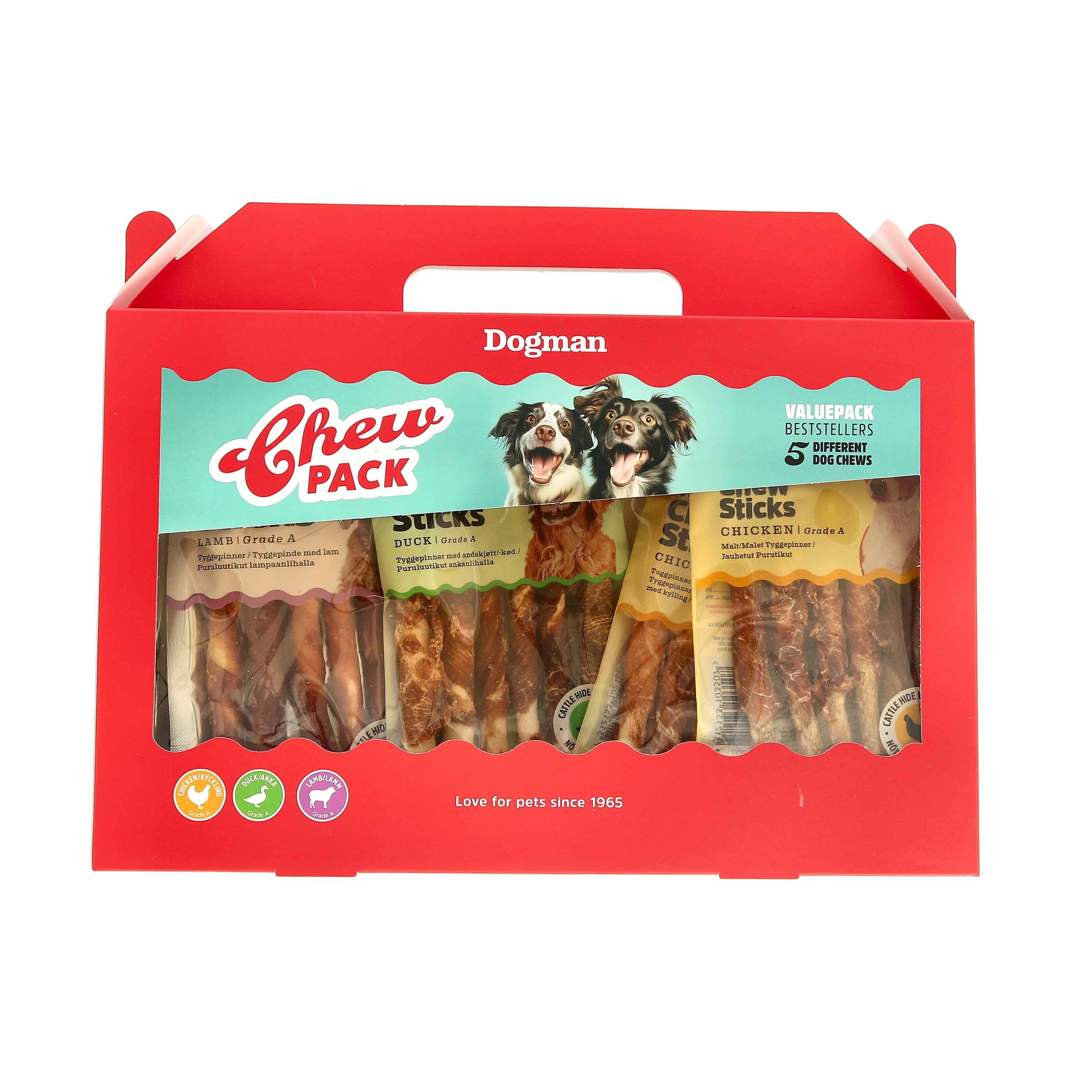 Dogman Bästa Tuggen Valuebox 5p
