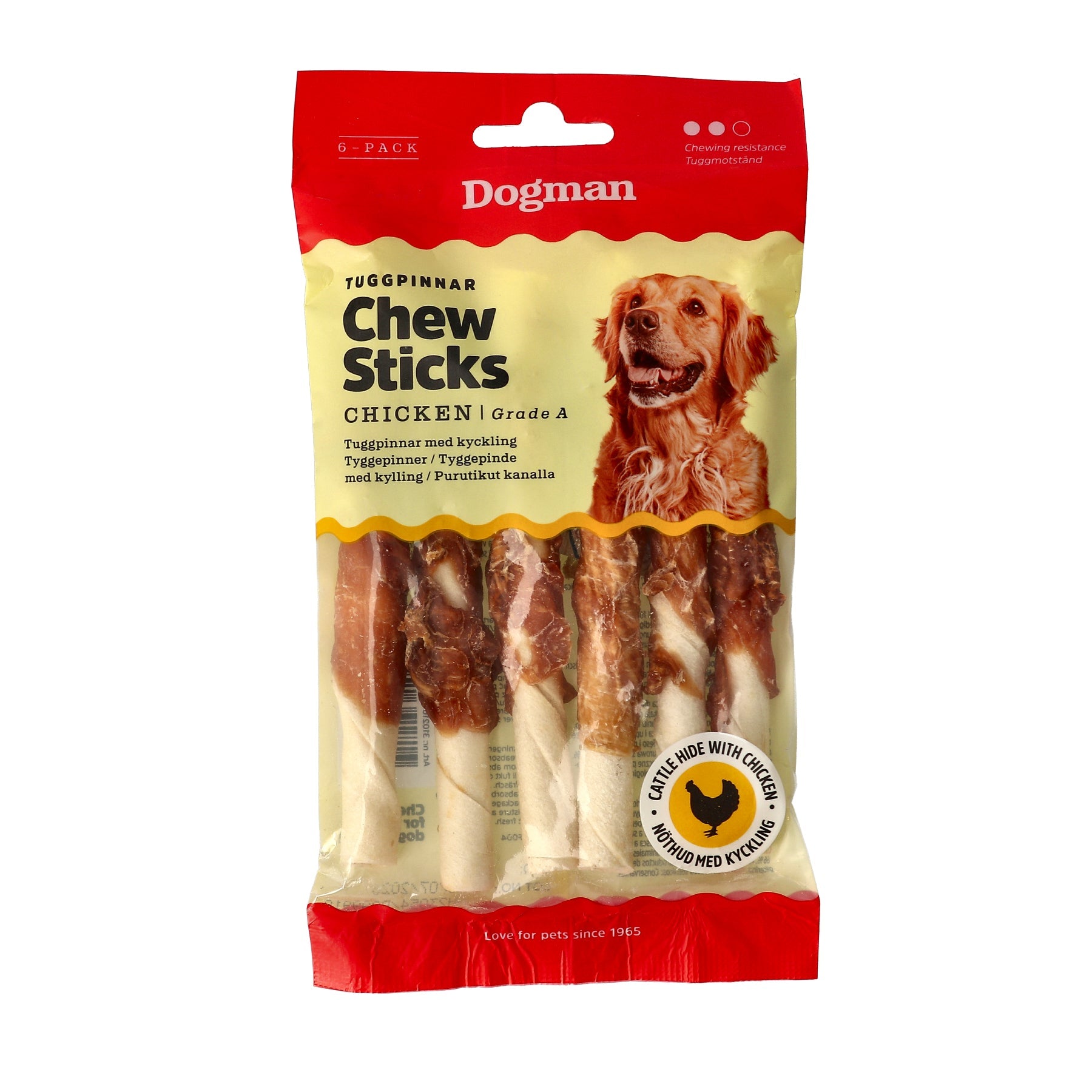 Dogman Chew Sticks 12cm