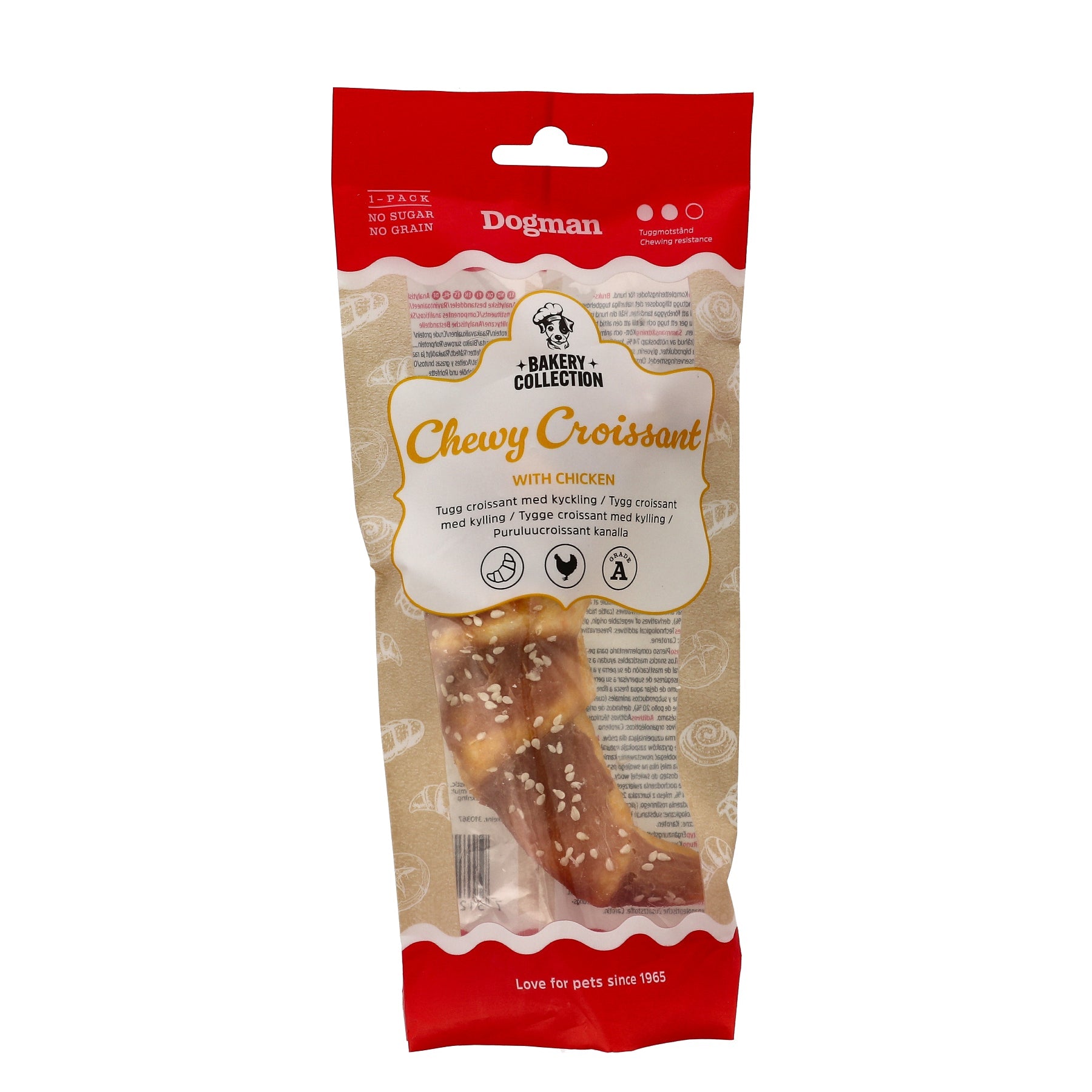 Dogman Bakery Collection Tugg Croissant Med Kyckling 15cm