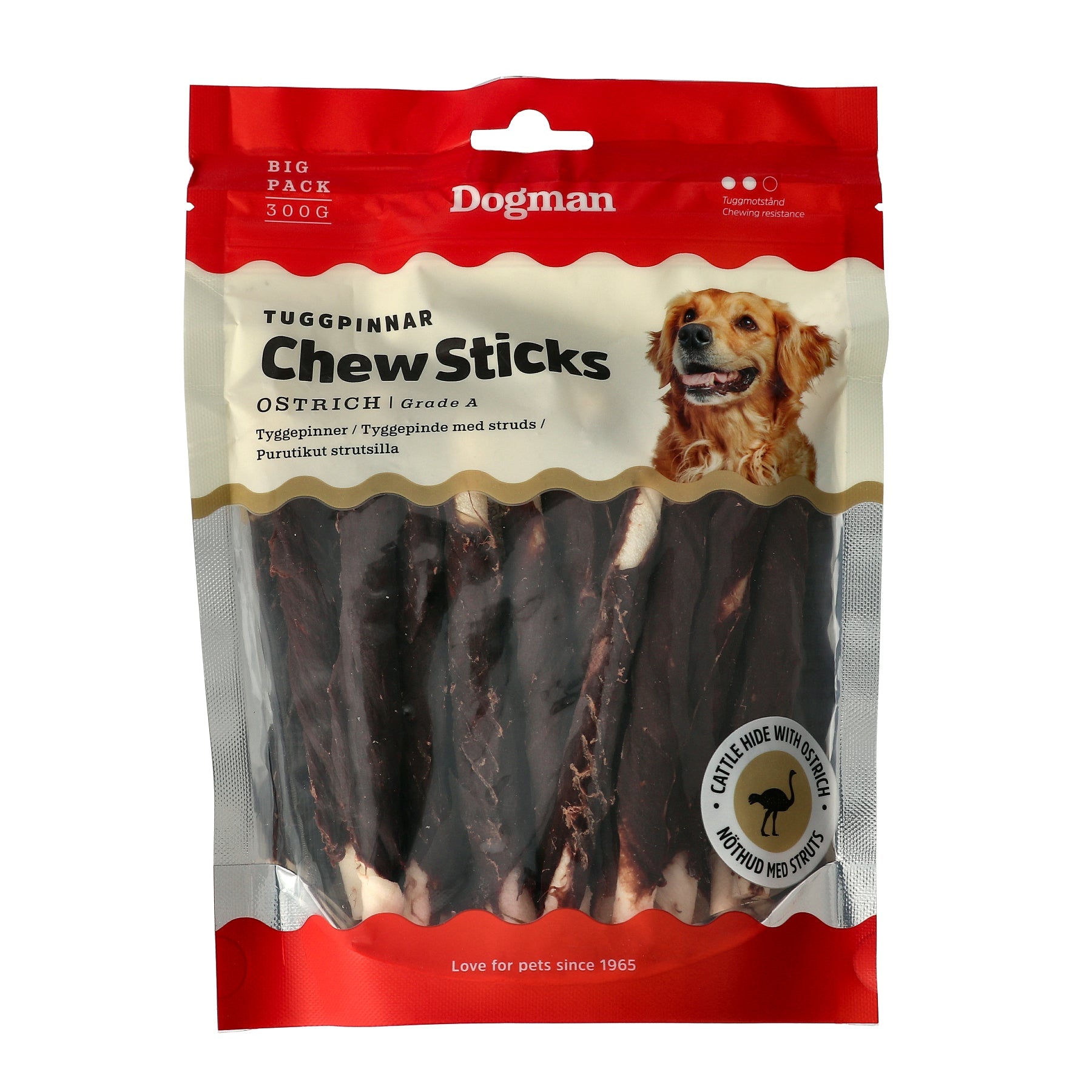 Dogman Tuggpinnar Med Struts 25p 5cm