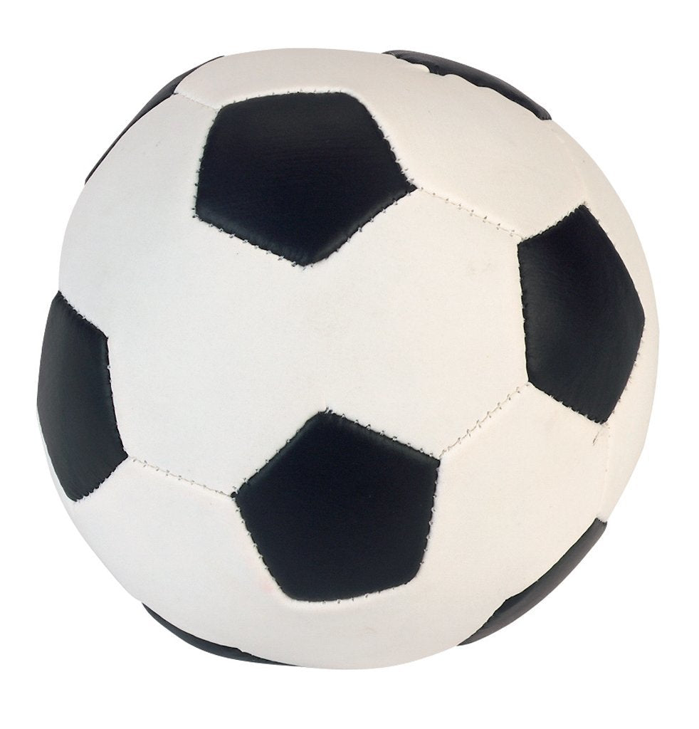 Dogman Leksak Fotboll Utan Pip Vit 10cm