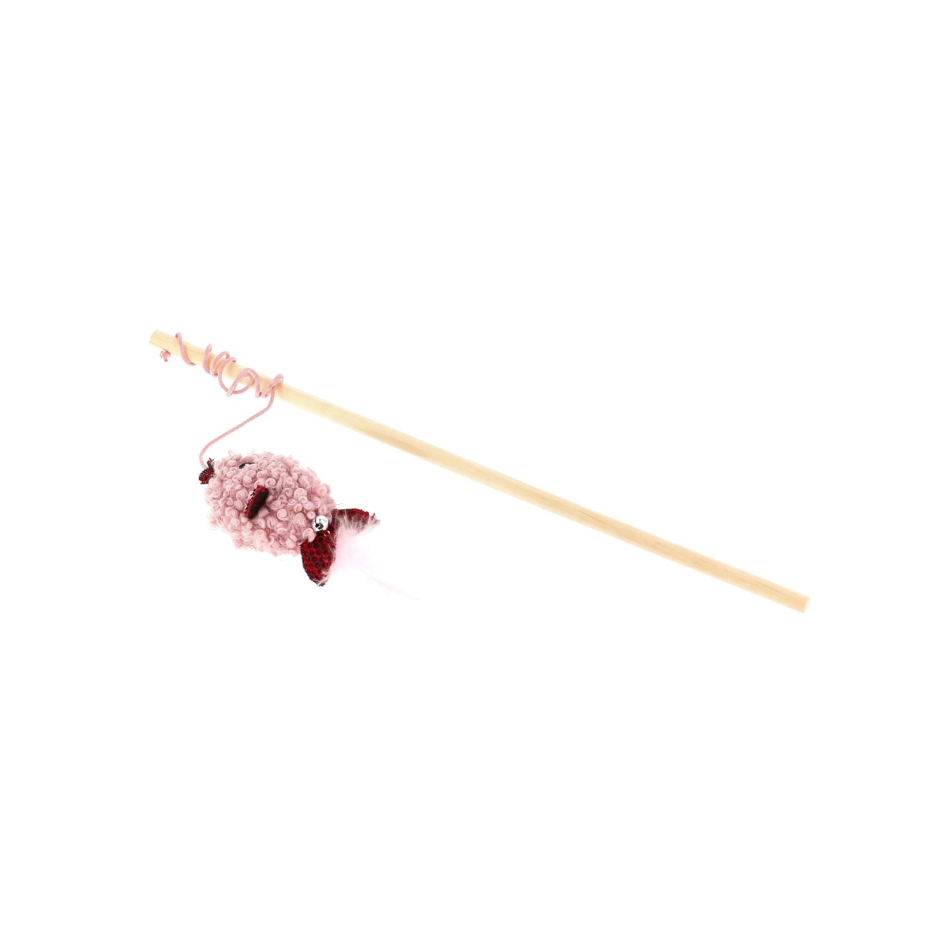 Dogman Kattleksak Spö Nettan Fisk Rosa 6cm