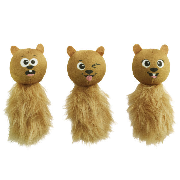 Nina Snuffle N' Treat Ekorre 3p Brun