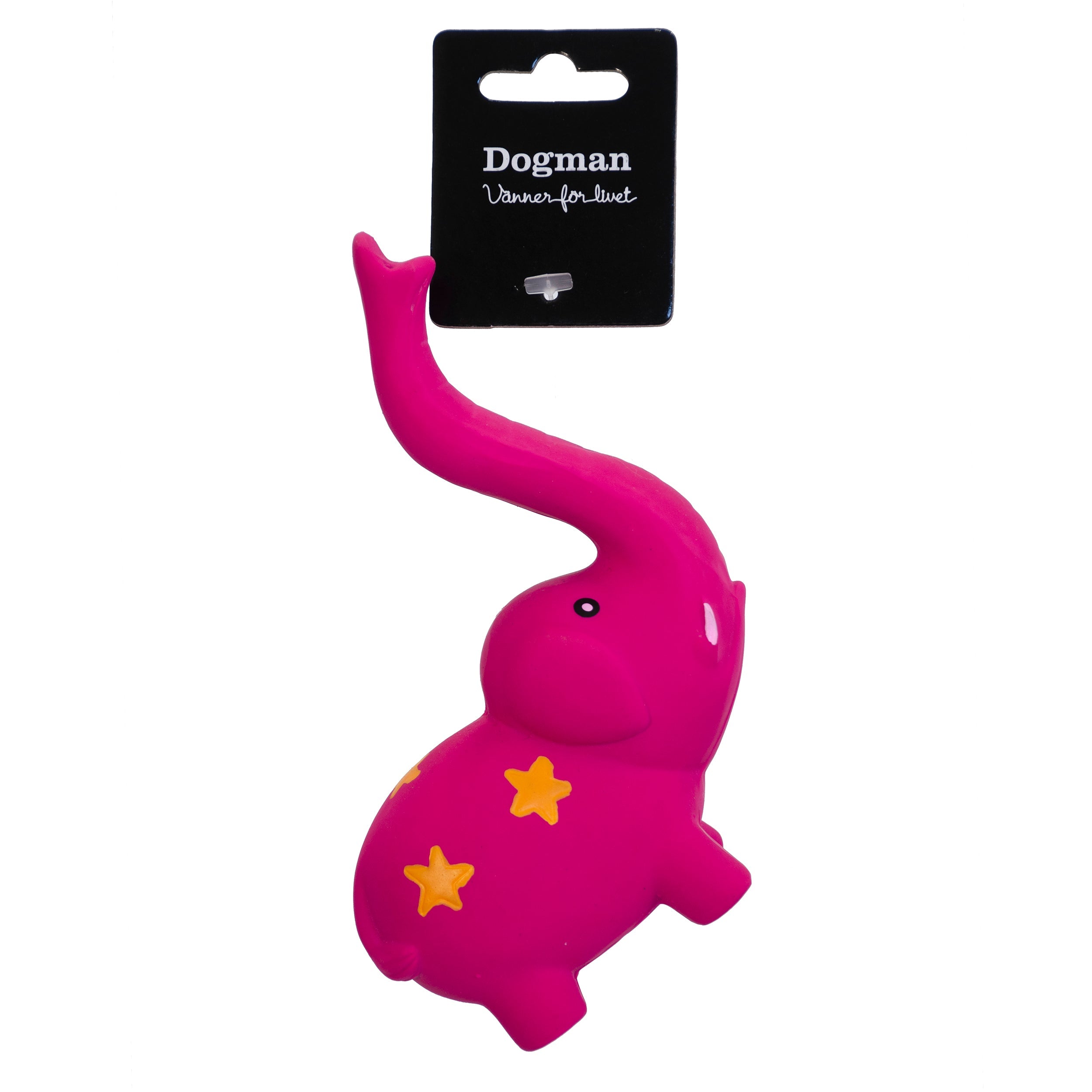 Dogman Leksak Elefant Lila 15cm