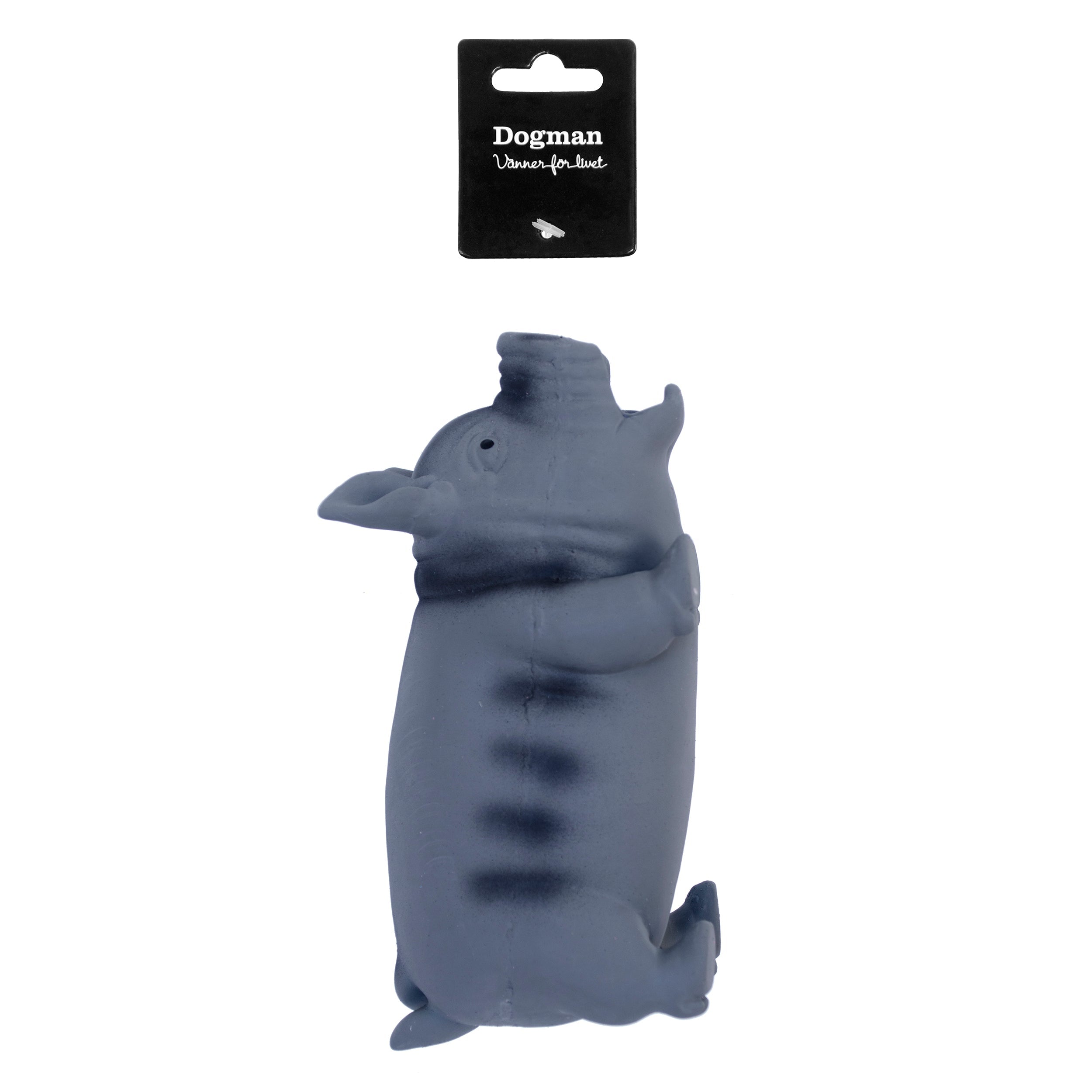 Dogman Latexgris Hundleksak 23cm