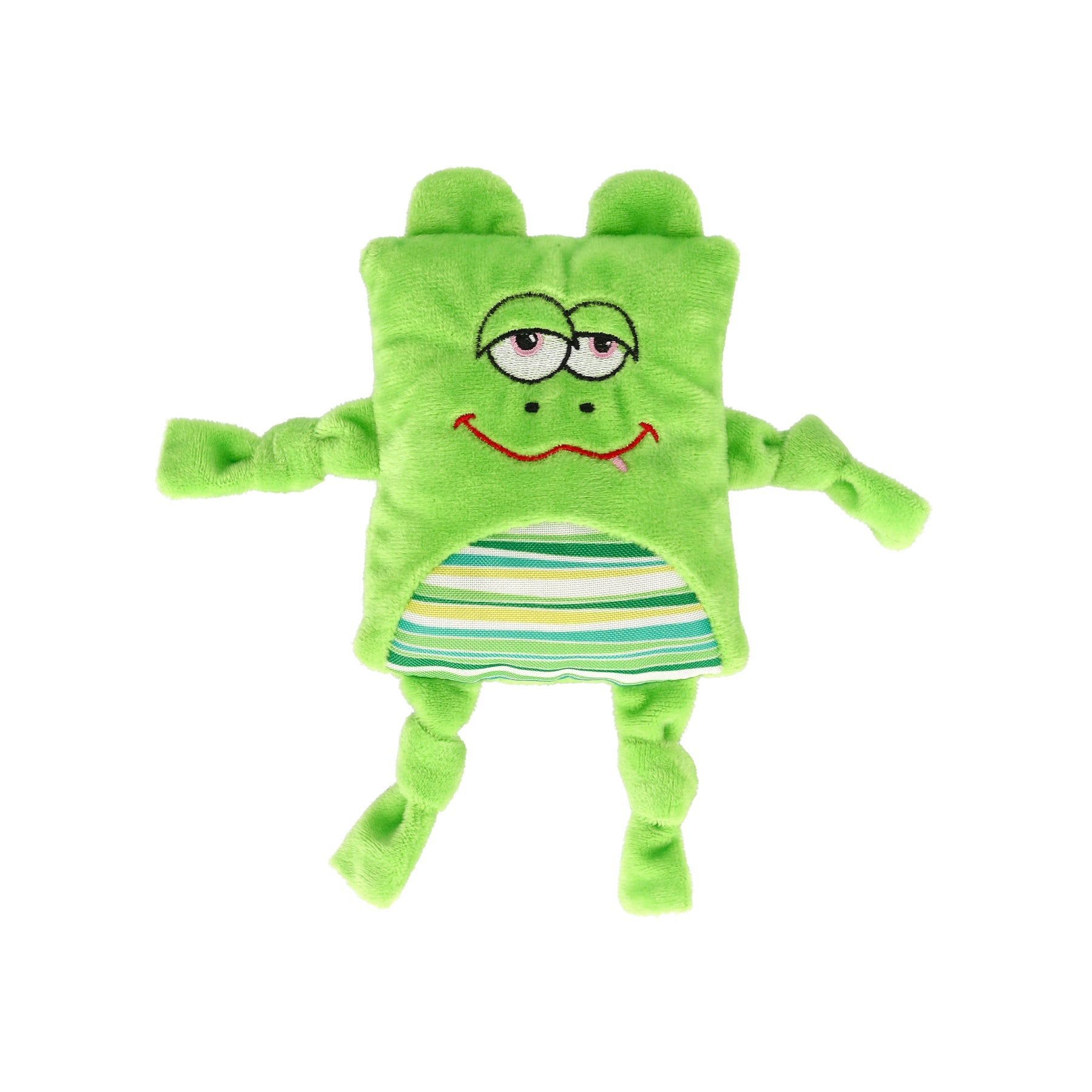 Dogman Leksak Frogge Plutt Grön 20cm