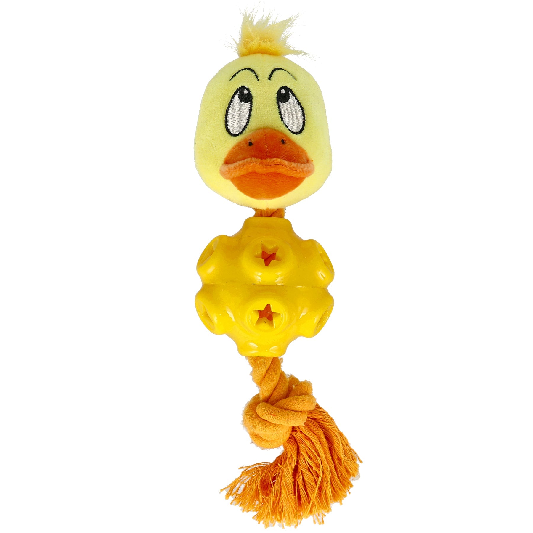 Dogman Leksak Ducke Gum Gul 25cm