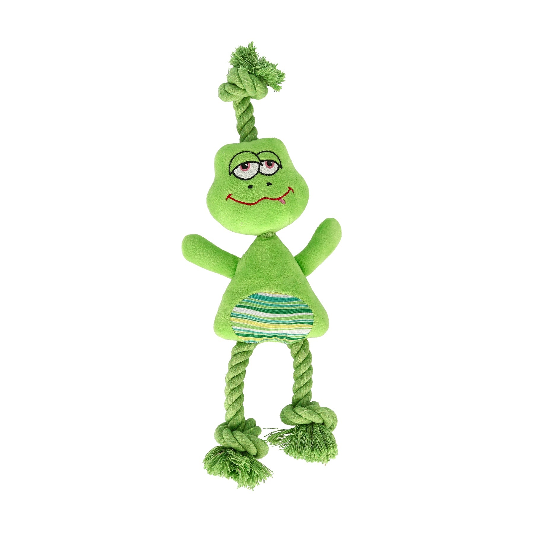 Dogman Leksak Frogge Rep Grön 40cm