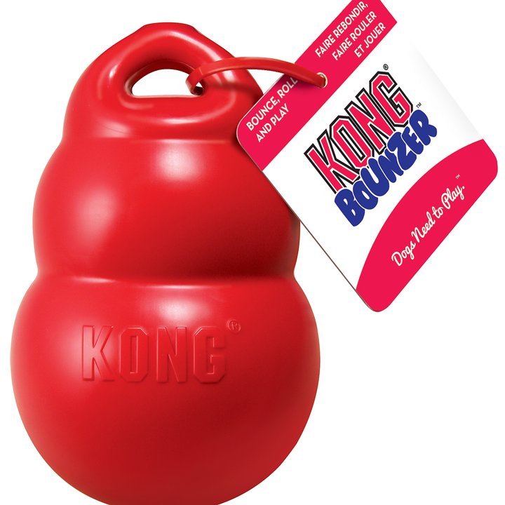 Kong Leksak Bounzer Röd M