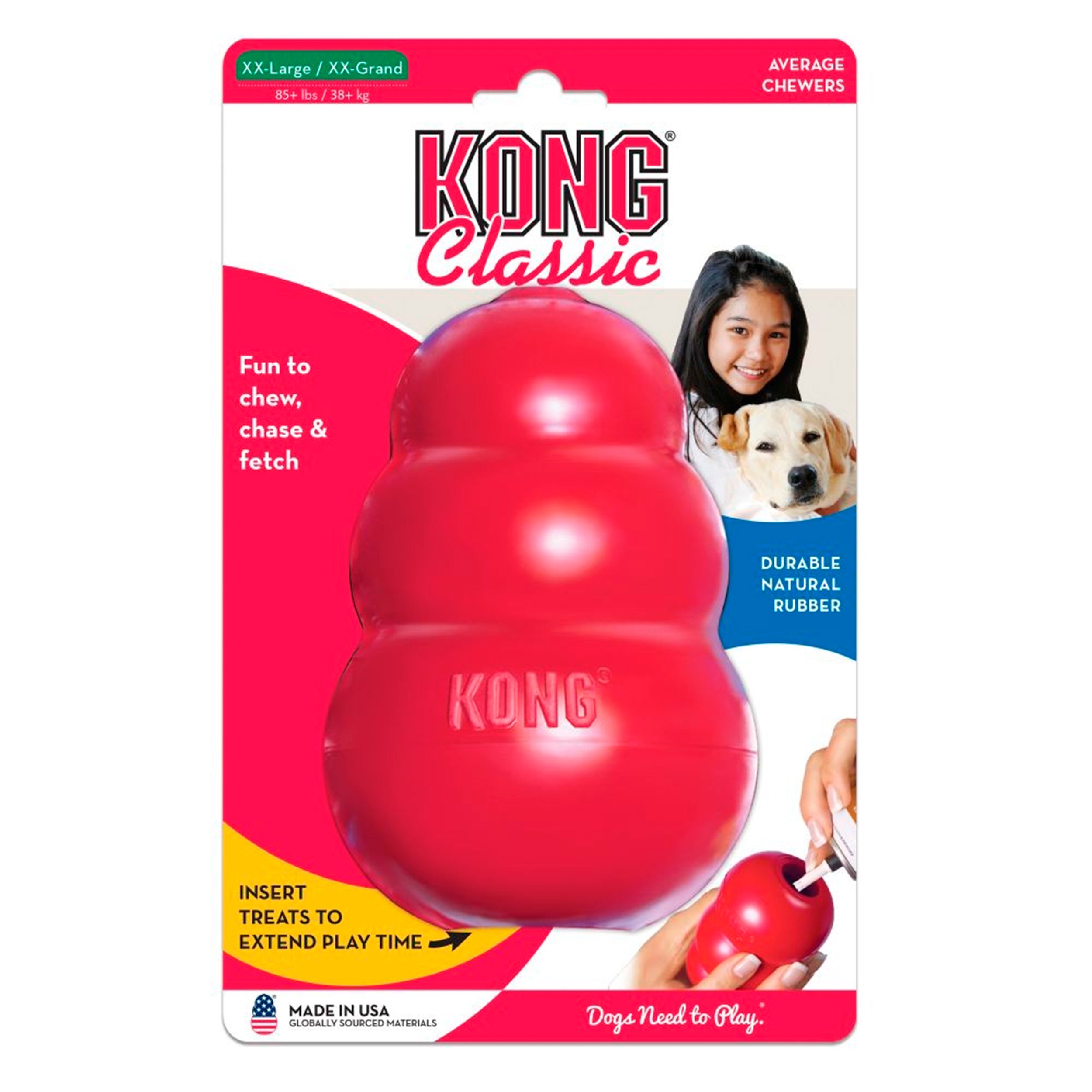 Kong Classic Röd Xxl Hundleksak