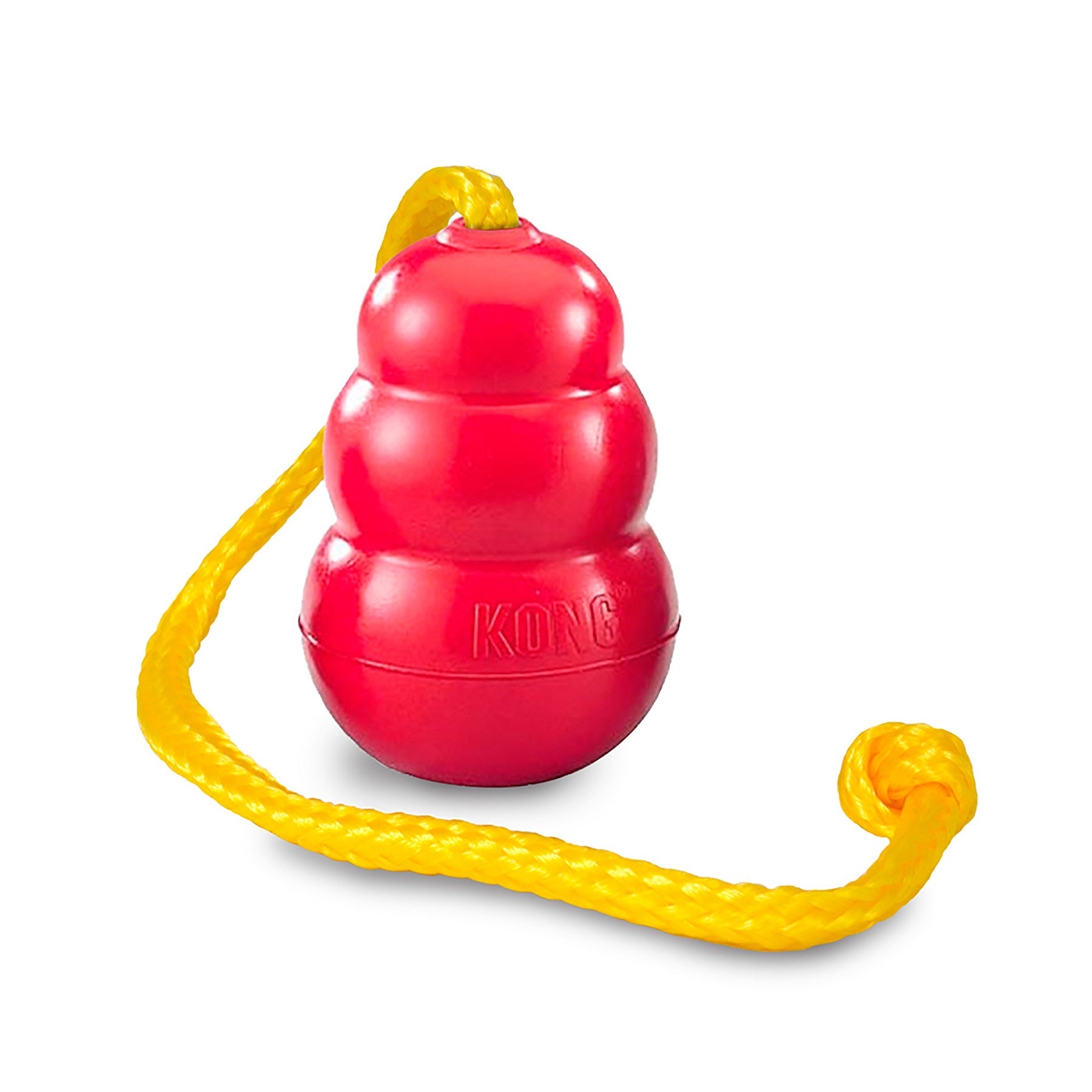 Kong Classic Med Rep Röd M Hundleksak