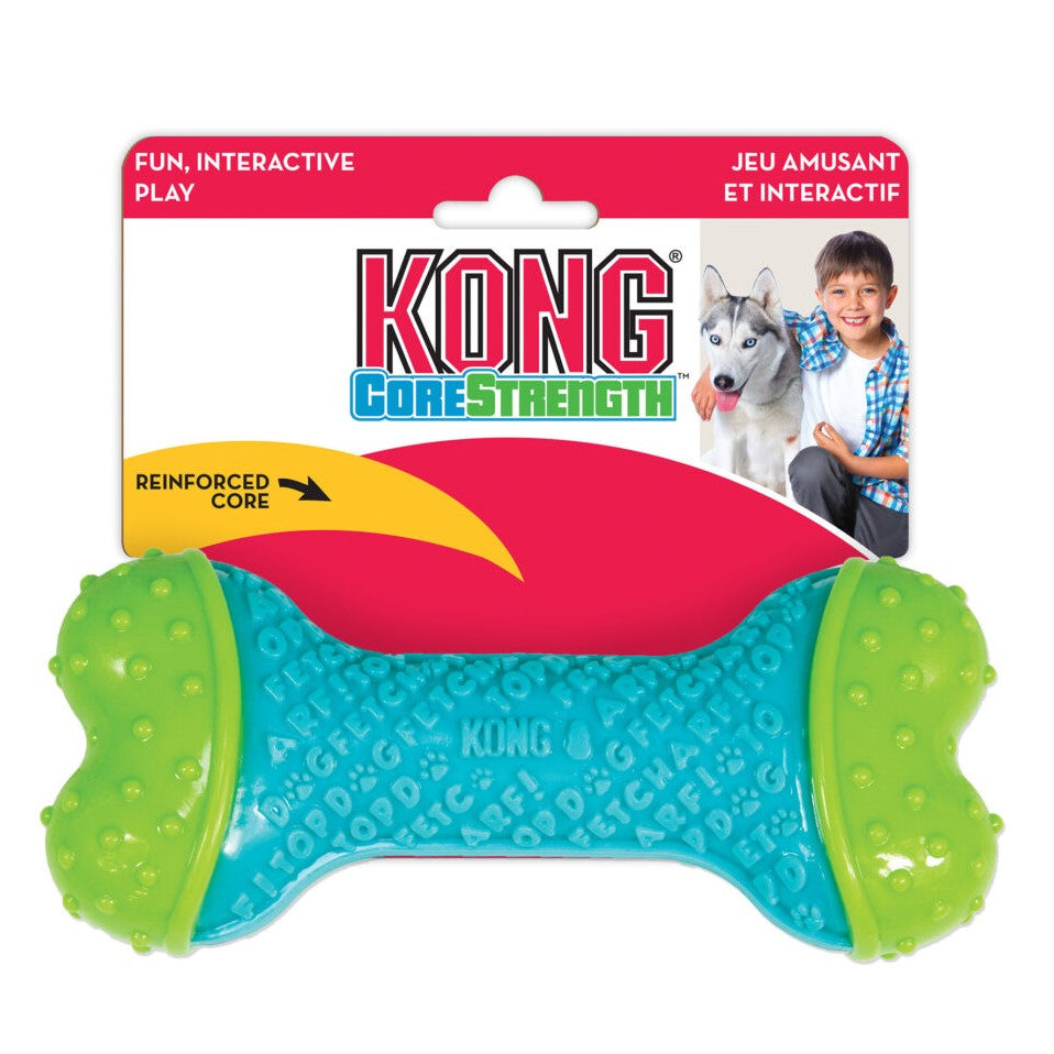 Kong Leksak Corestrength Bone Turkos S/m
