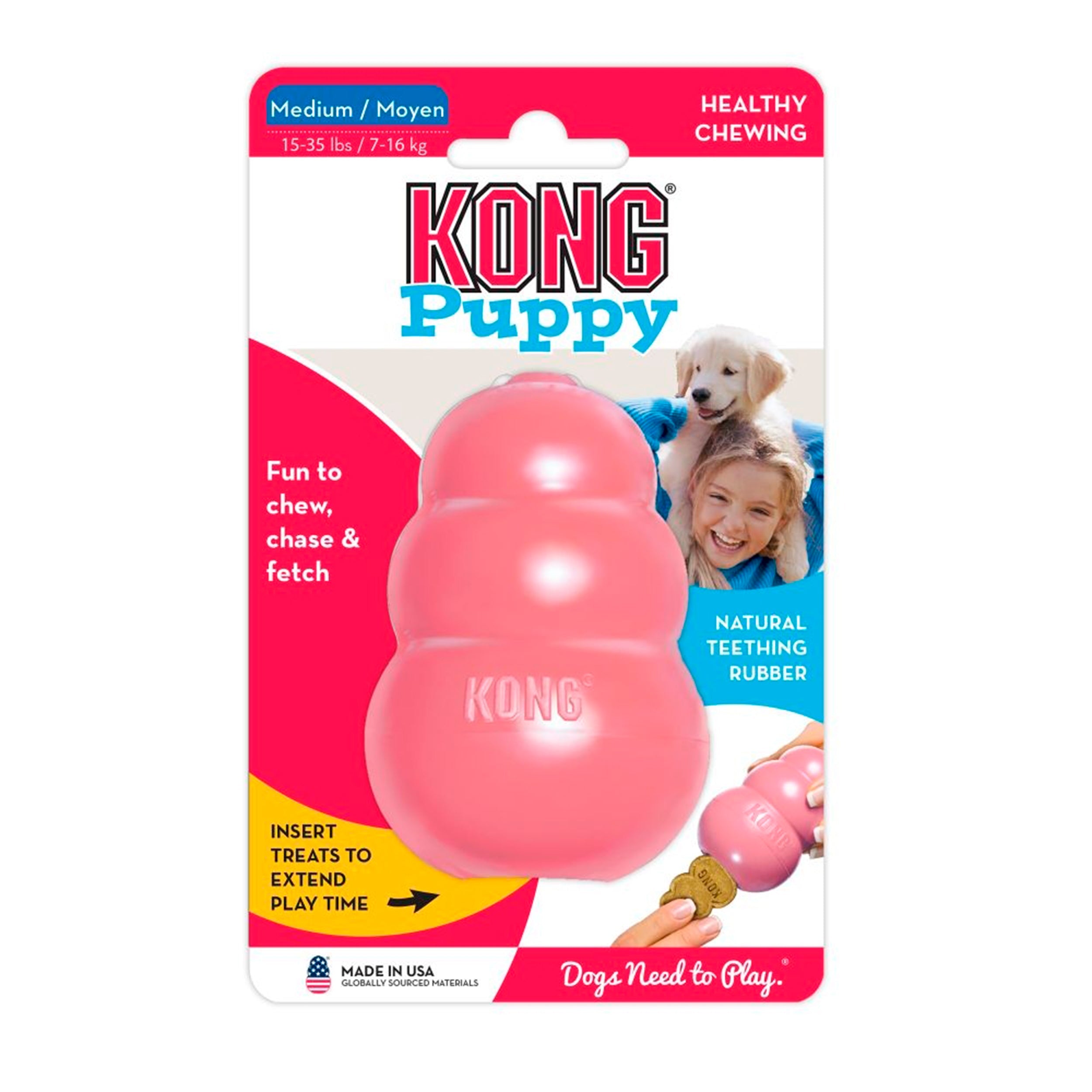 Kong Leksak Puppy Mix M
