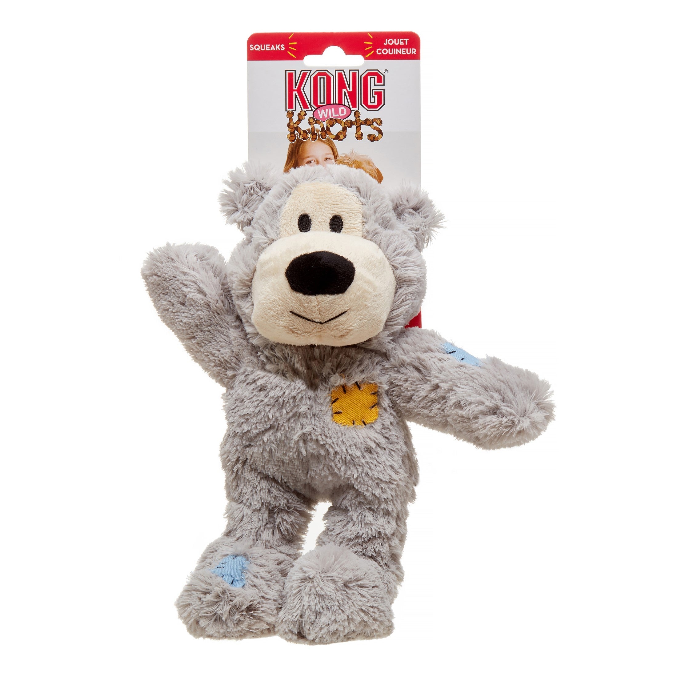 Kong Leksak Wild Knots Bear Brun Xl