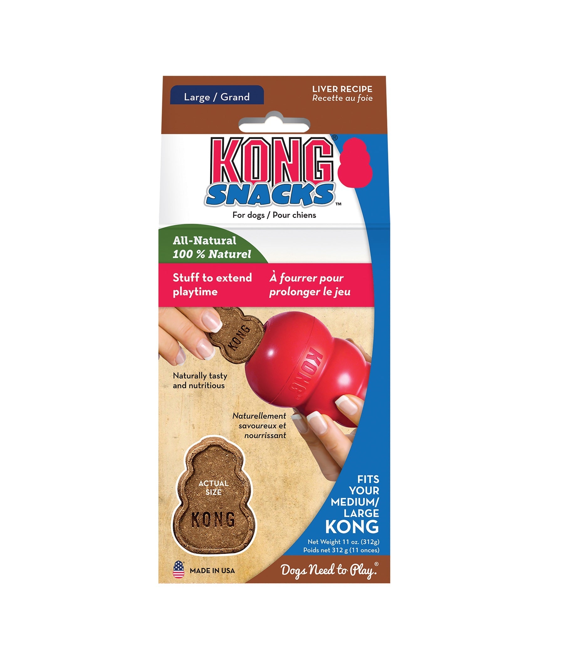 Kong Liver Snacks 198g