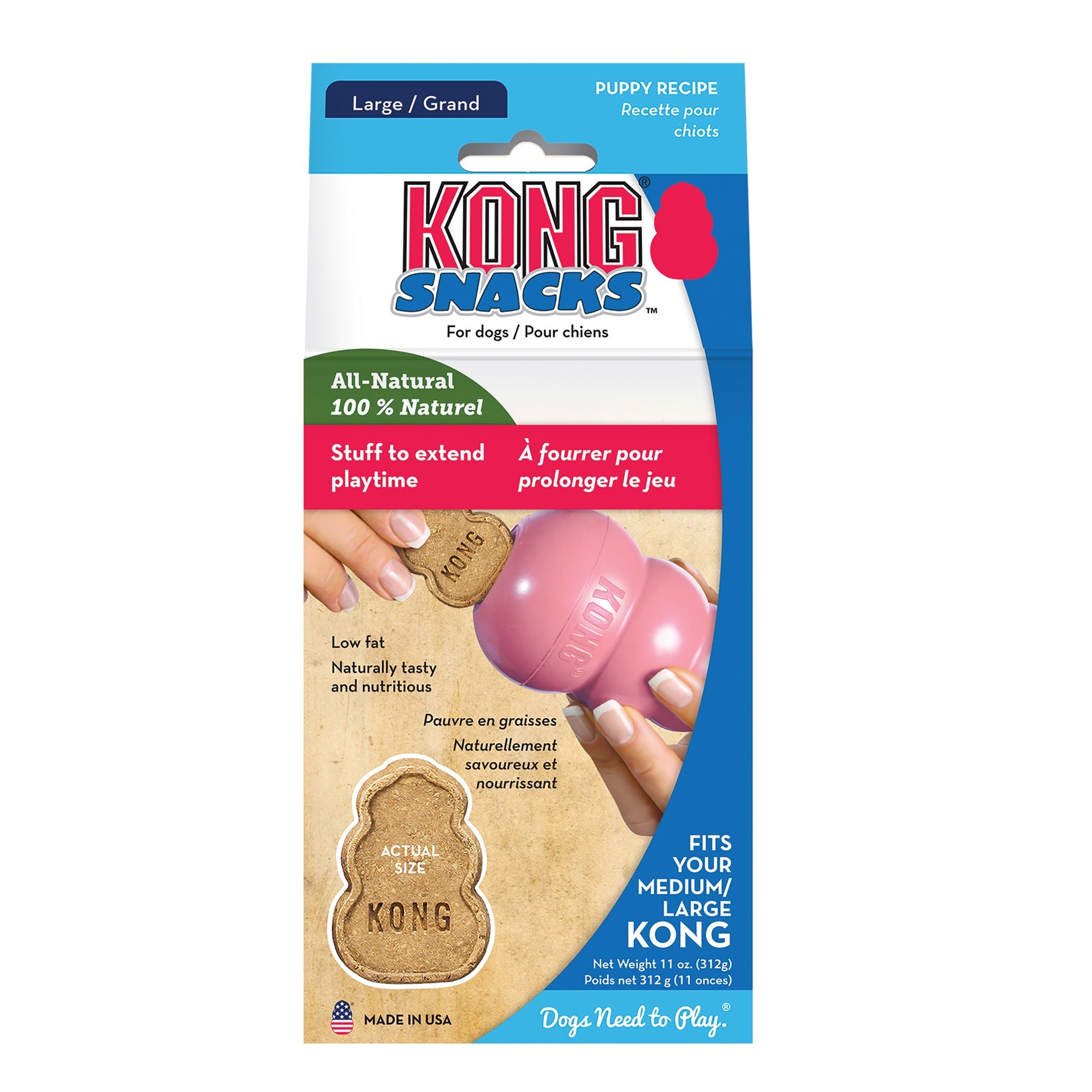 Kong Puppy Snacks 198g