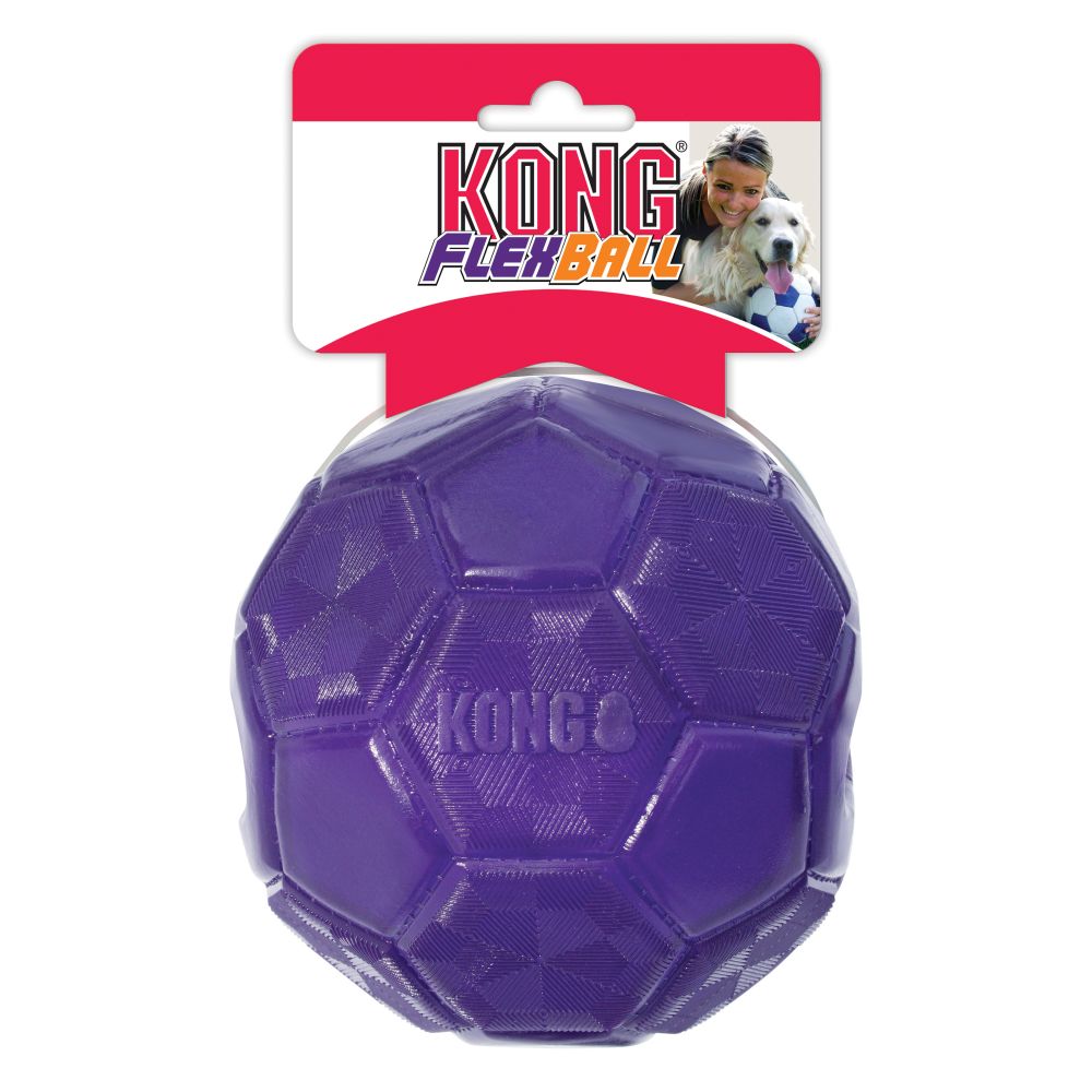 Kong Leksak Flexball Blå M/l