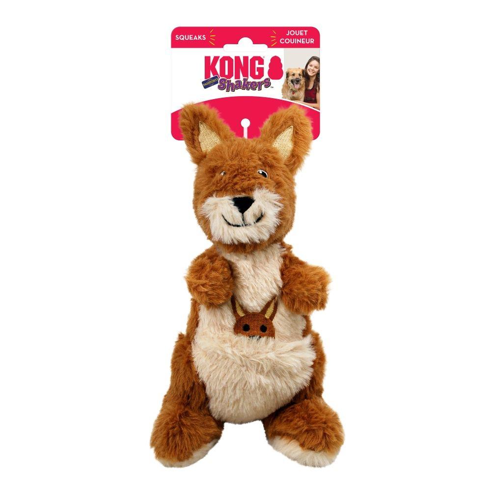 Kong Leksak Shakers Kangaroo Brun M