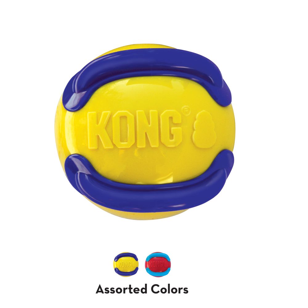 Kong Jaxx Brights Ball Hundleksak M