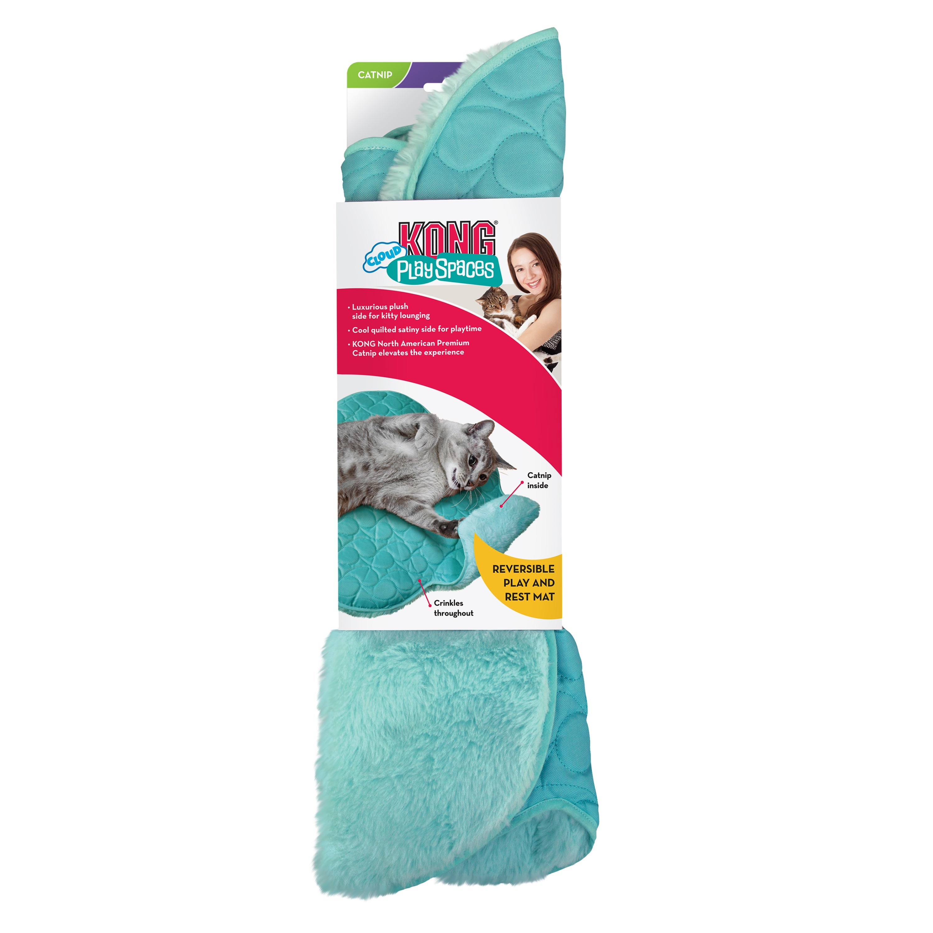 Kong Kattleksak Play Spaces Cloud Turkos 1cm