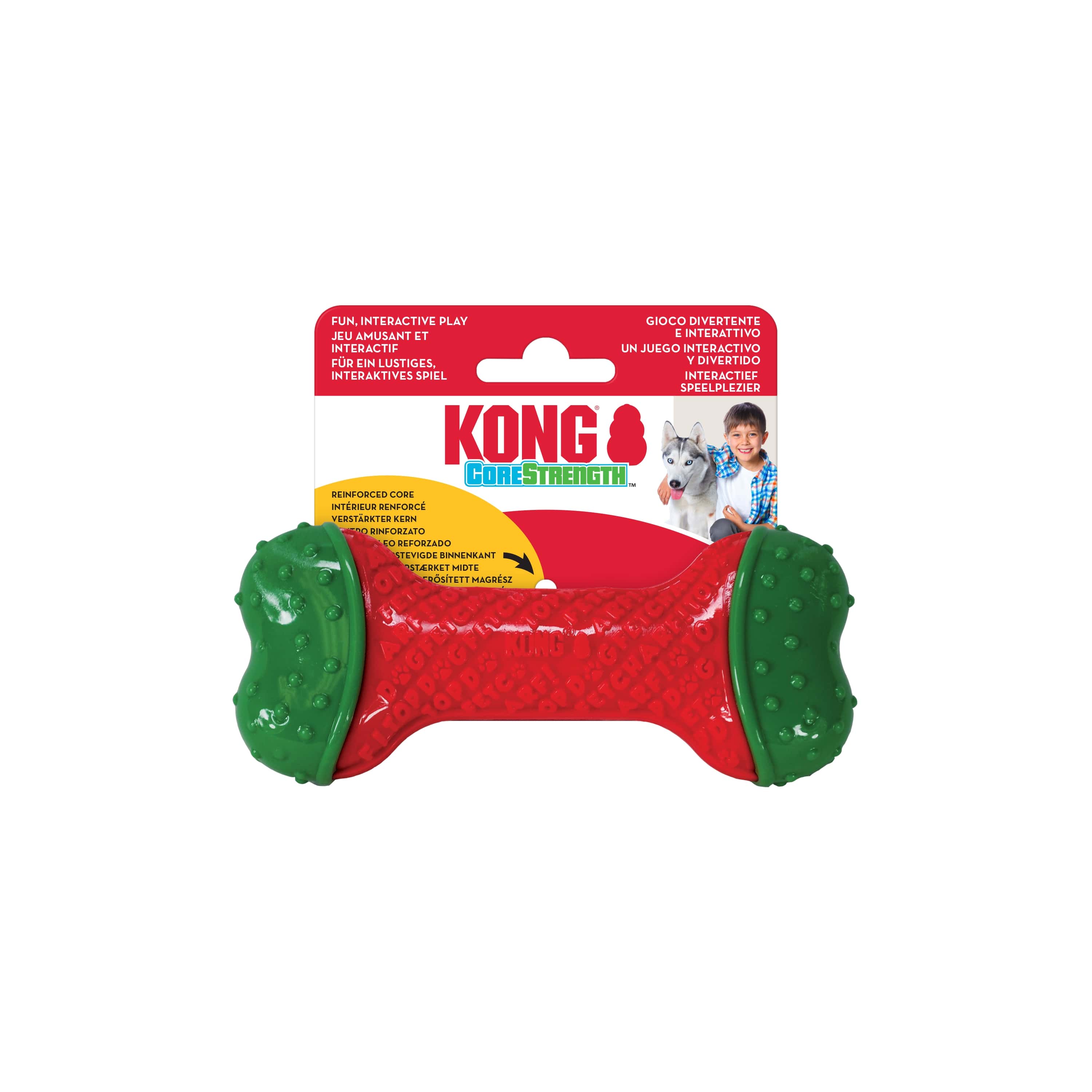 Kong Leksak Holiday Bone S/m