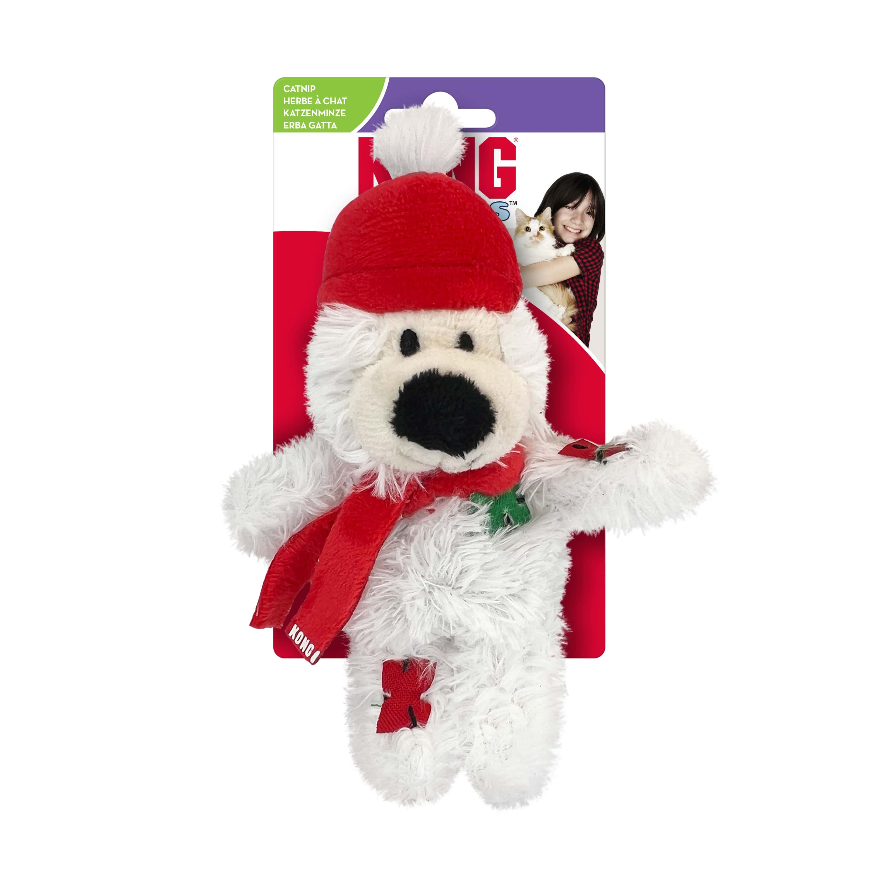 Kong Kattleksak Holiday Softies Bear Mix