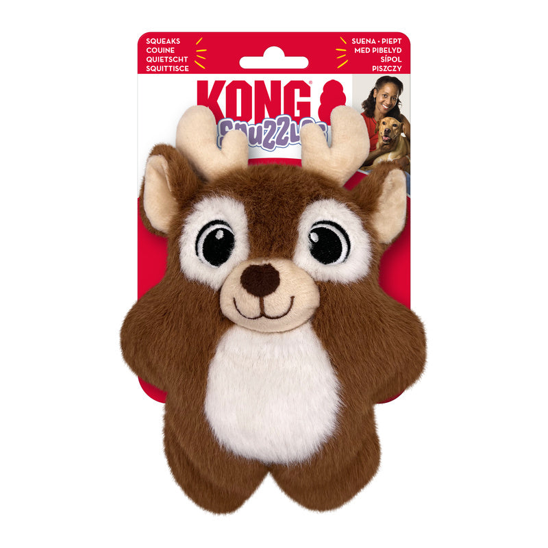 Kong Holiday Snuzzles Reindeer M