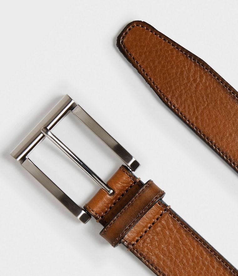 Saddler Struer Läderbälte - Brun - Travels And Bags
