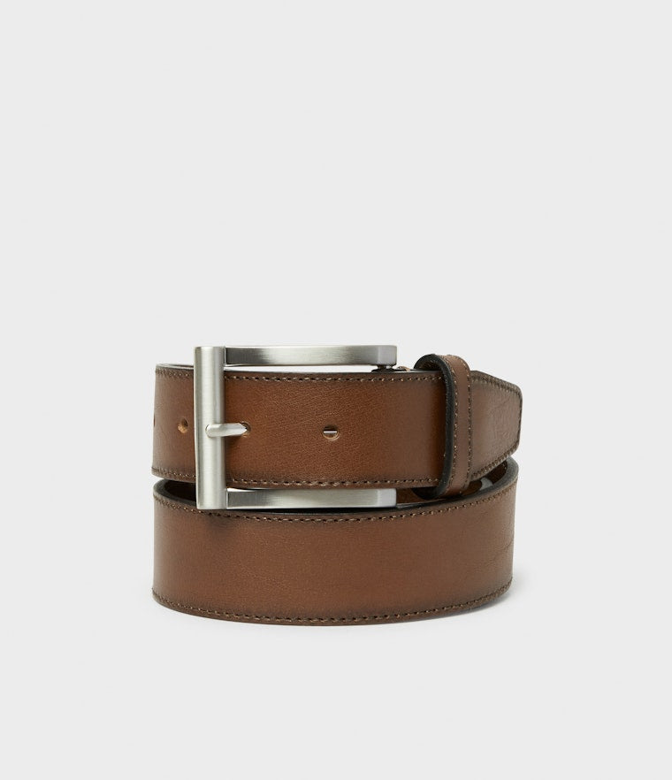 Saddler Struer Läderbälte - Brun - Travels And Bags