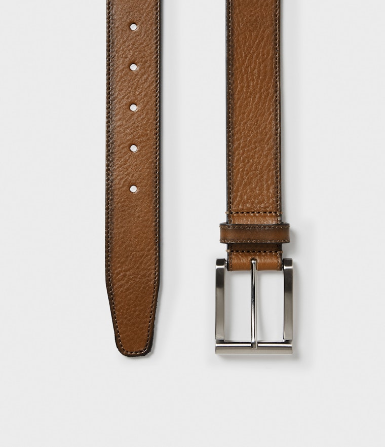 Saddler Struer Läderbälte - Brun - Travels And Bags