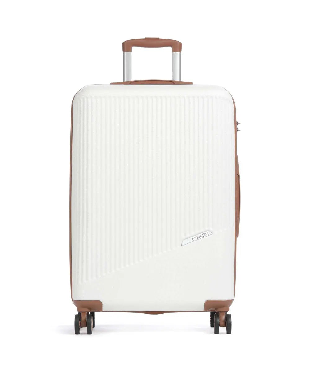 Travelite Bali Mellanstor Resväska 66 cm - Vit - Travels And Bags