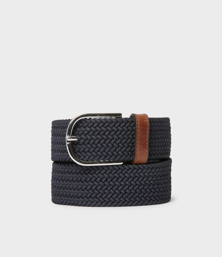 Saddler Ekberg textilbälte - Marinblå - Travels And Bags