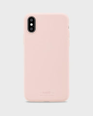 Holdit Telefonskal Silicone iPhone X/Xs - Ljusrosa