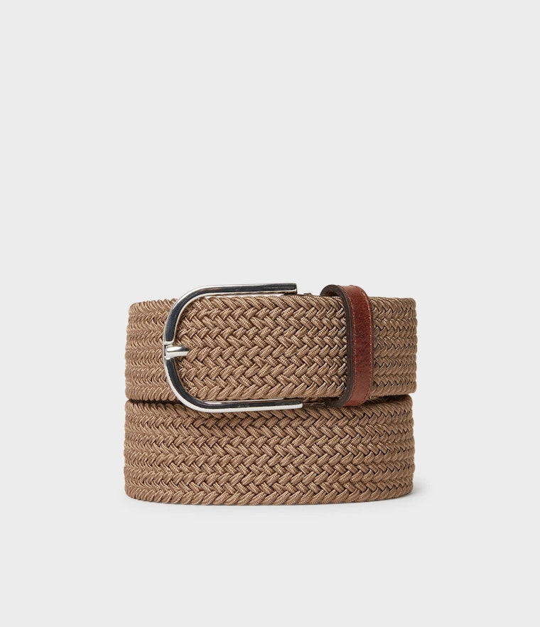 Saddler Ekberg textilbälte - Beige - Travels And Bags