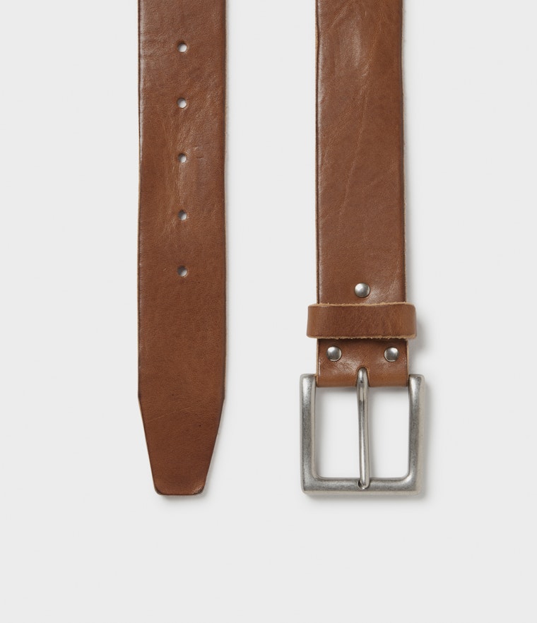Saddler Hellqvist Läderbälte - Brun - Travels And Bags
