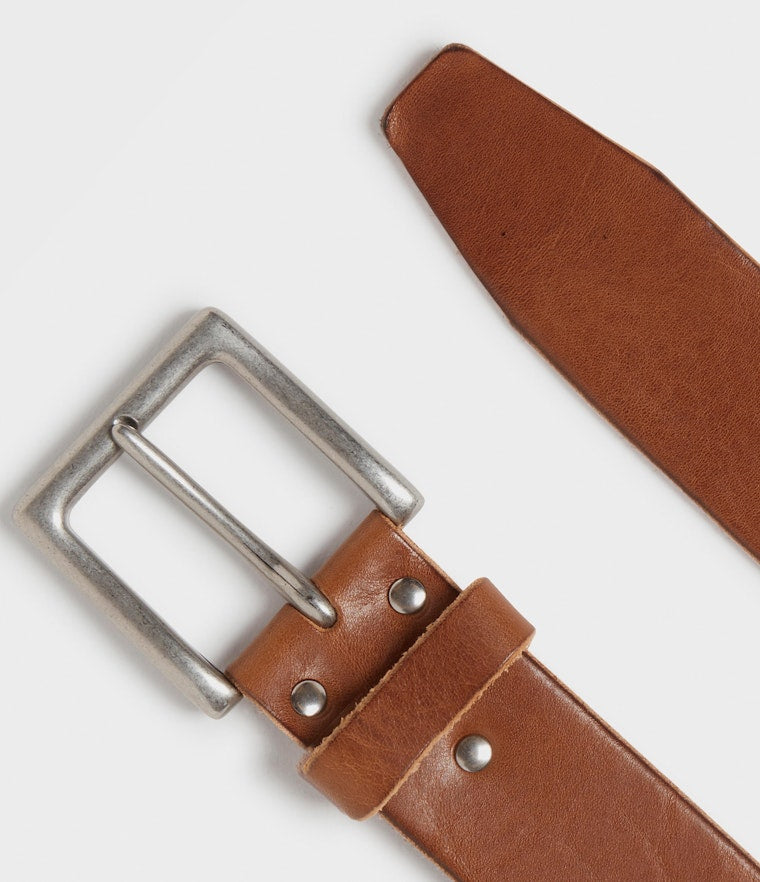 Saddler Hellqvist Läderbälte - Brun - Travels And Bags