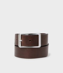 Saddler Holloway Läderbälte - Mörkbrun