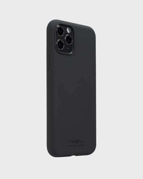 Holdit Telefonskal Silicone iPhone 11 Pro/X/XS - Svart