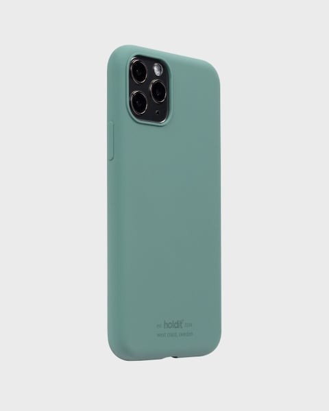 Holdit Telefonskal Silicone iPhone 11 Pro/X/XS - Grön