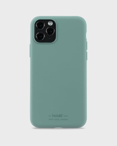 Holdit Telefonskal Silicone iPhone 11 Pro/X/XS - Grön