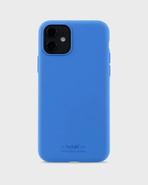 Holdit Telefonskal Silicone iPhone 11/XR - Blå - Travels And Bags