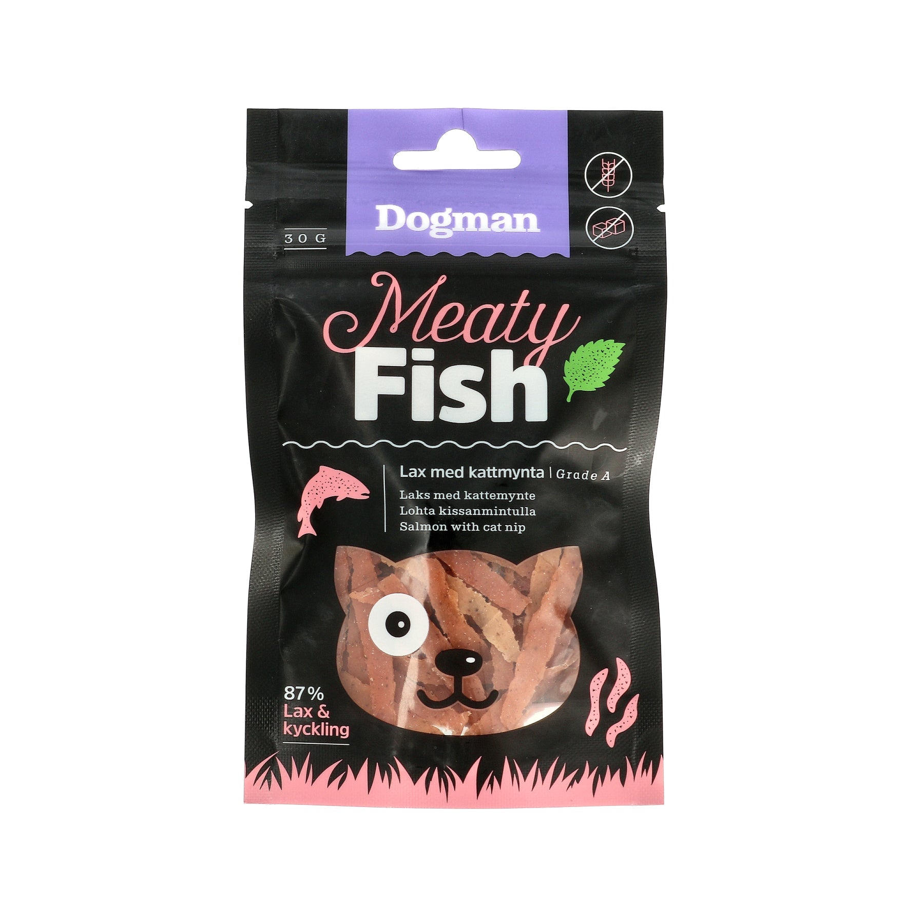 Dogman Lax Med Kattmynta 30g