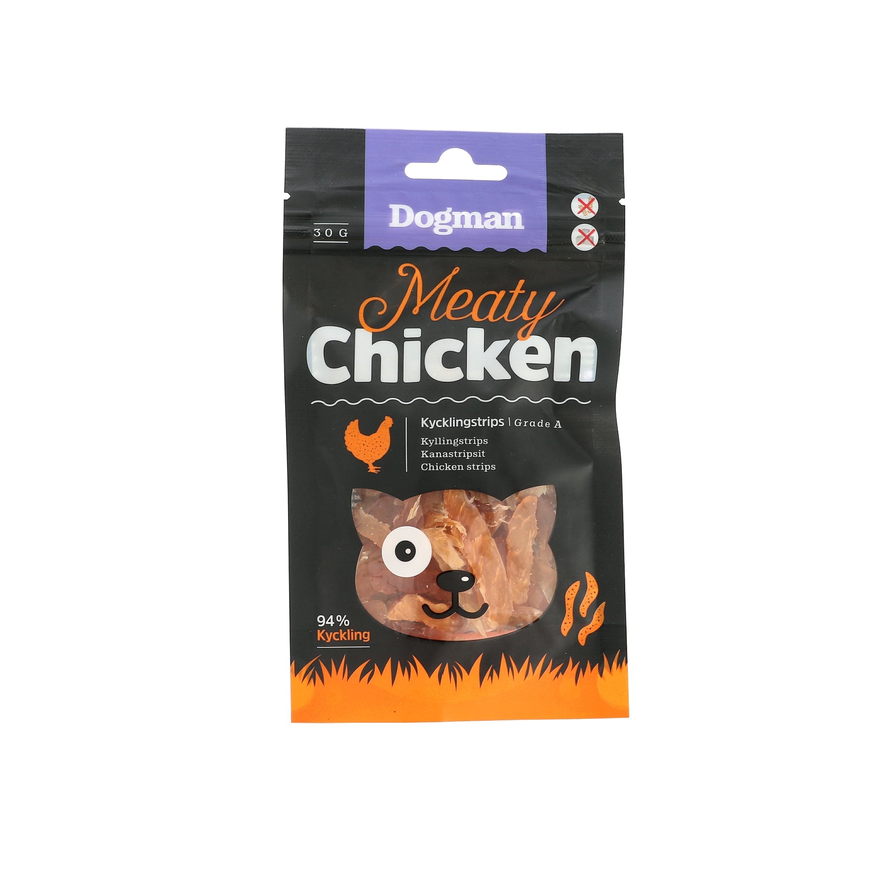 Dogman Chicken Strips 30g