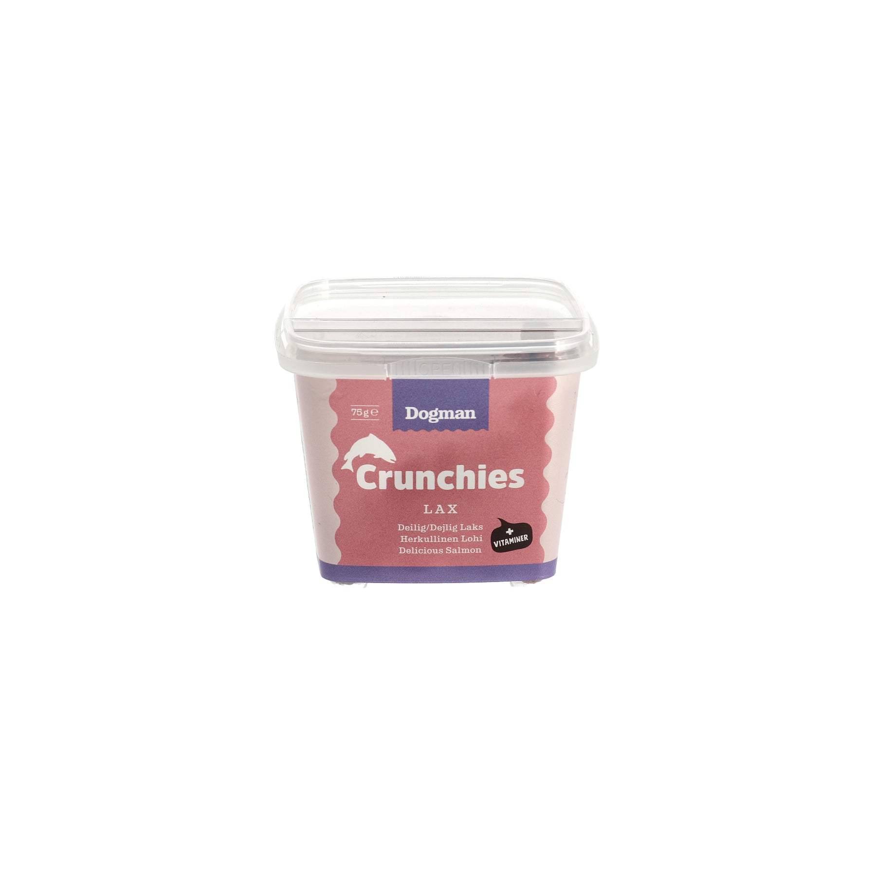 Dogman Crunchies Lax 75g