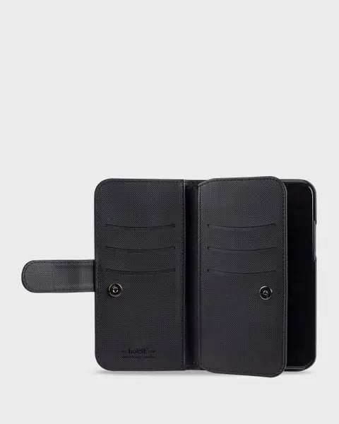 Holdit Wallet Case Magnet Extended iPhone 11/XR - Svart - Travels And Bags