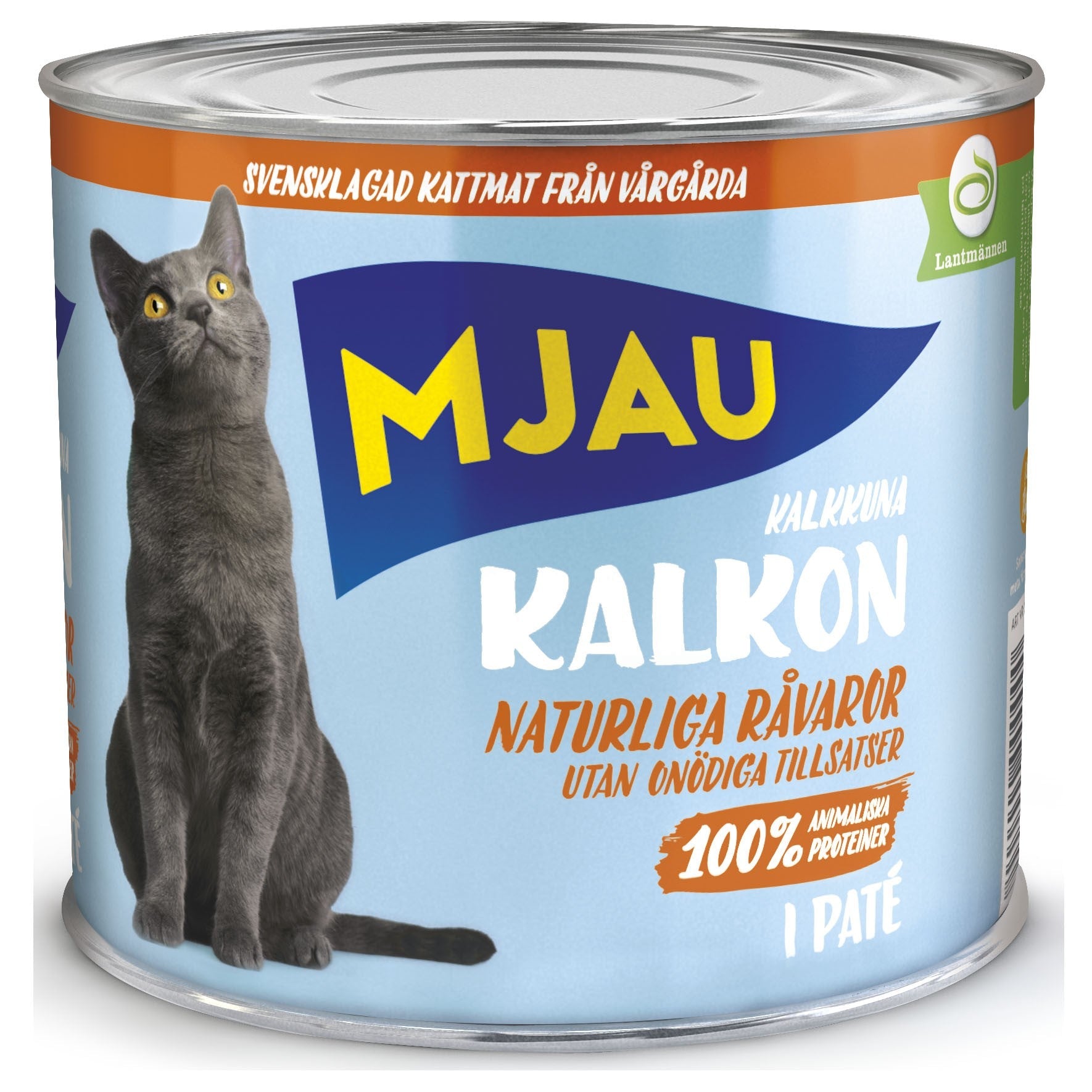 Mjau Paté Blötmat Med Kalkon 635g