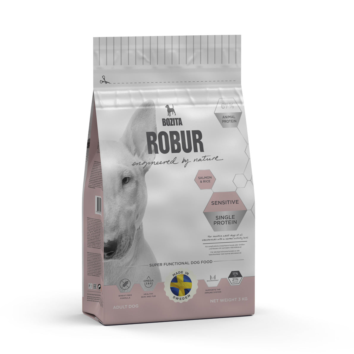 Bozita Sensitive Single Protein Salmon Hundfoder 3kg
